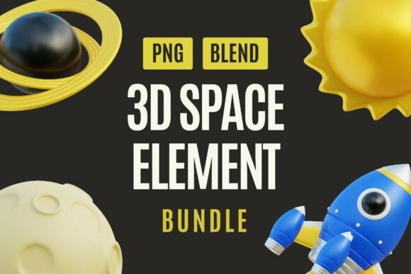 Blasting Off into Creativity: How the Cosmic 3D Space Bundle Redefines Galactic Design