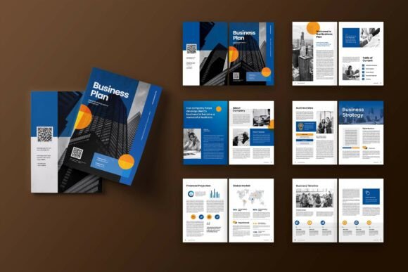 Blue White Business Plan: A Practical Template for Real-World Projects