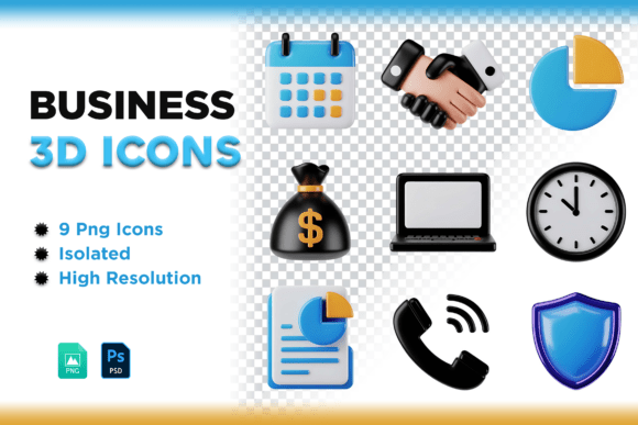 Evaluating the 3D Business and Finance Icon Set for Modern Web and App Design
